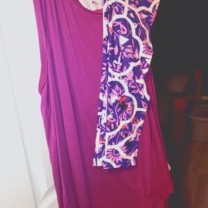 Lularoe outfit tc leggings 2xl cocoa